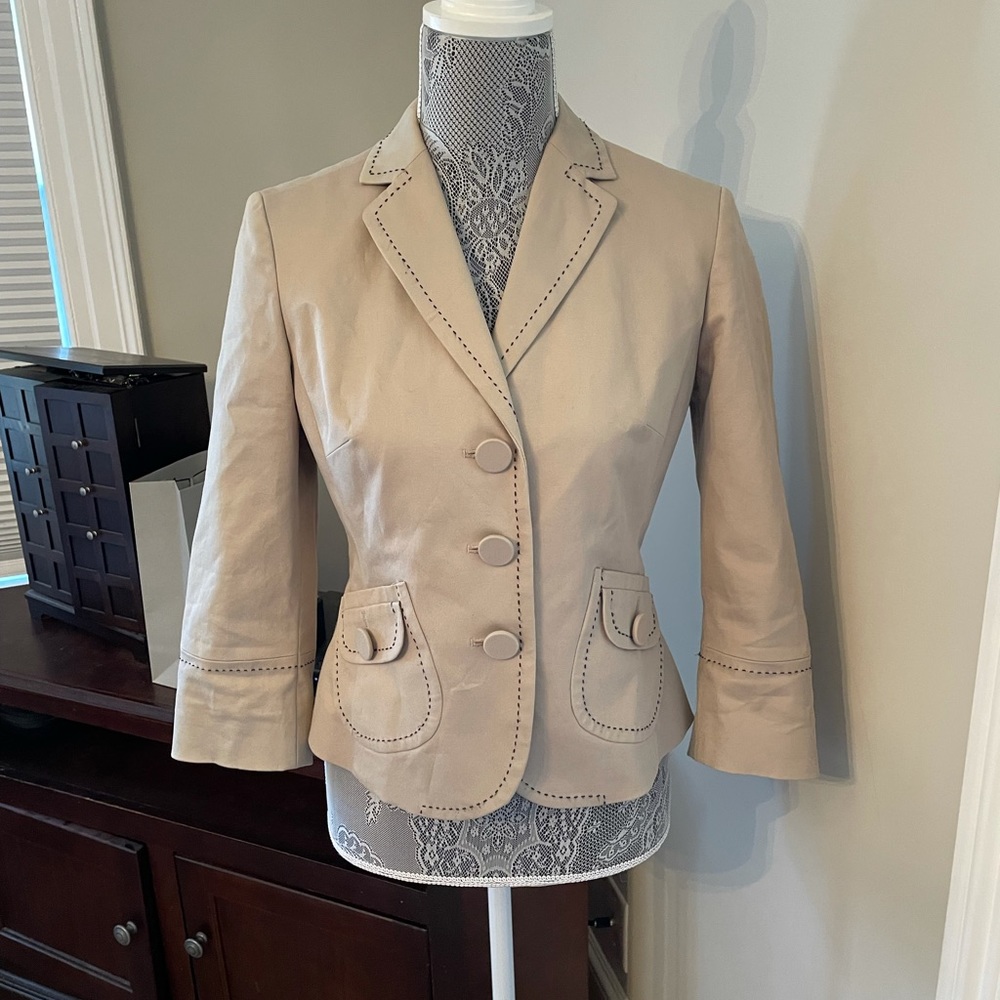 Ann taylor loft skirt suit